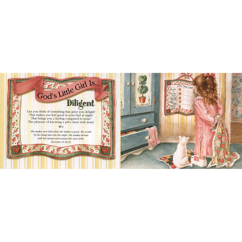 God�s Wisdom for Little Girls
Virtues and Fun from Proverbs 31 Inside Sample "Diligent"