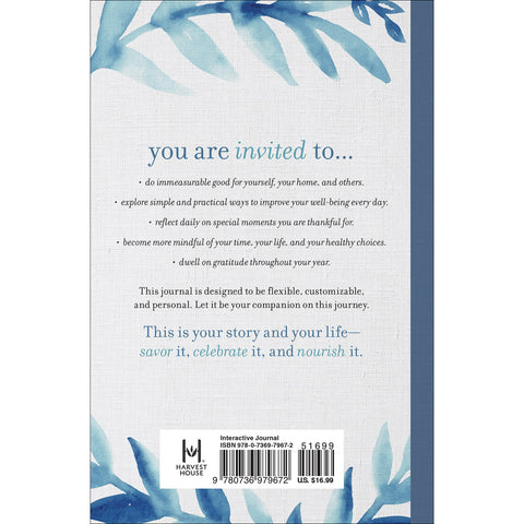 Dwelling Well A Monthly Journal to Nourish Your Home, Body, and Soul Back Cover