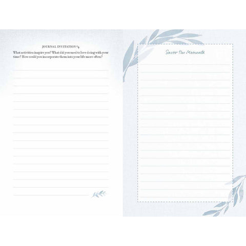 Dwelling Well A Monthly Journal to Nourish Your Home, Body, and Soul Inside Sample Journal Invitation