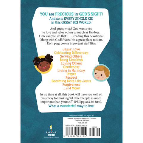 Precious in His Sight Back Cover