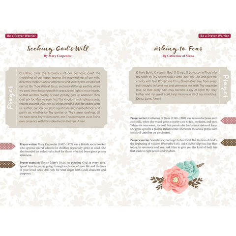 The KJV Cross Reference Study Bible (Turquoise Floral) Inside Sample