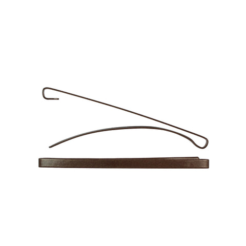 Brown Bar Barrette