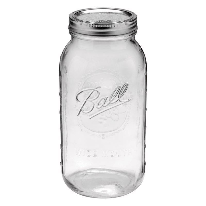Half Gallon Glass Jar