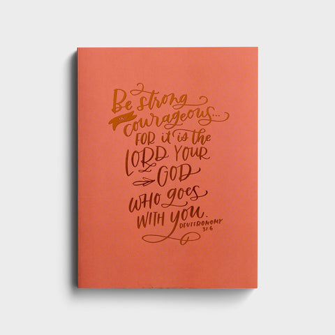 Be Strong and Courageous - 12 Month Undated Planner J8022 front cover