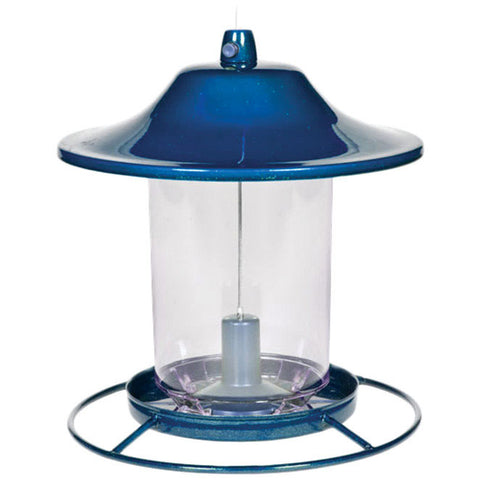 Perky Pet Panorama Bird Feeder in Blue