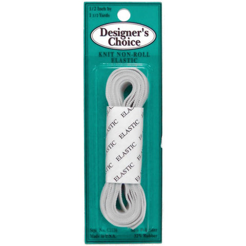 1/2" Knit Non-Roll Elastic CJ-136