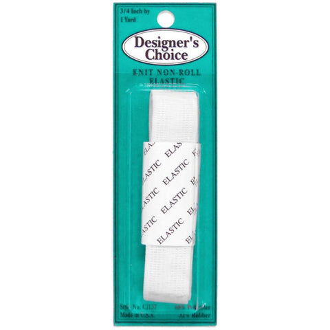3/4" Knit Non-Roll Elastic CJ-137