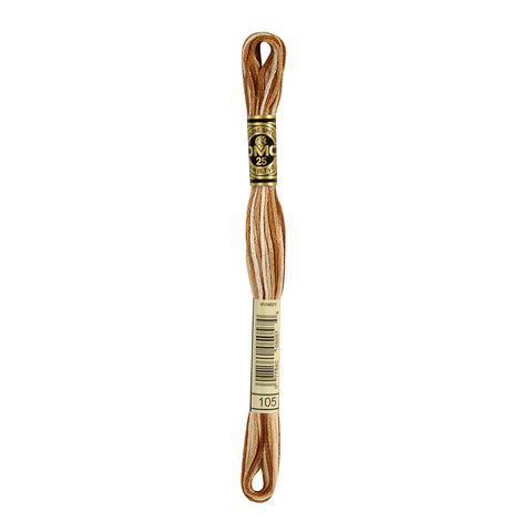 Variegated Tan/Brown Embroidery Floss