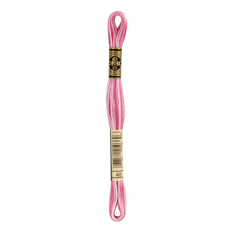 Variegated Baby Pink Embroidery Floss