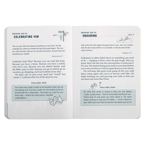 Knowing God for Boys Devotional Inside Sample