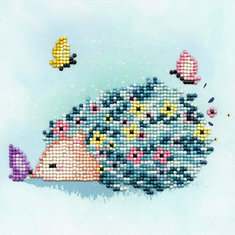 Beginner Diamond Art Kit Hedgehog DMA51484
