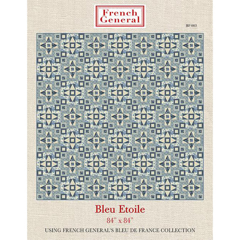 Bleu Etoile Pattern FG BR003 front
