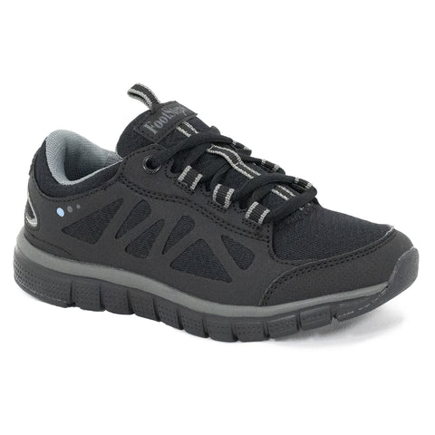 FootSteps Girls Boundless black shoe