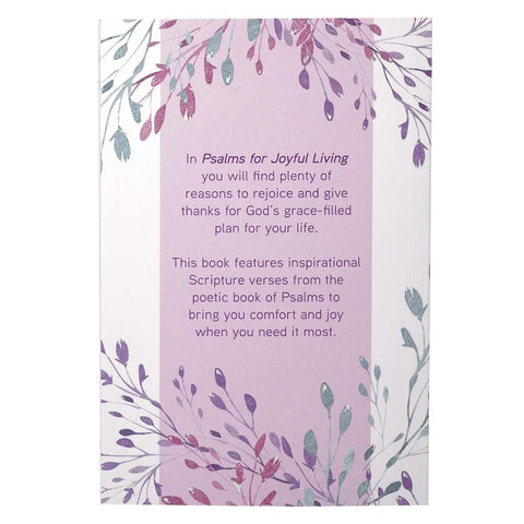 Psalms for Joyful Living Gift Book Back Cover