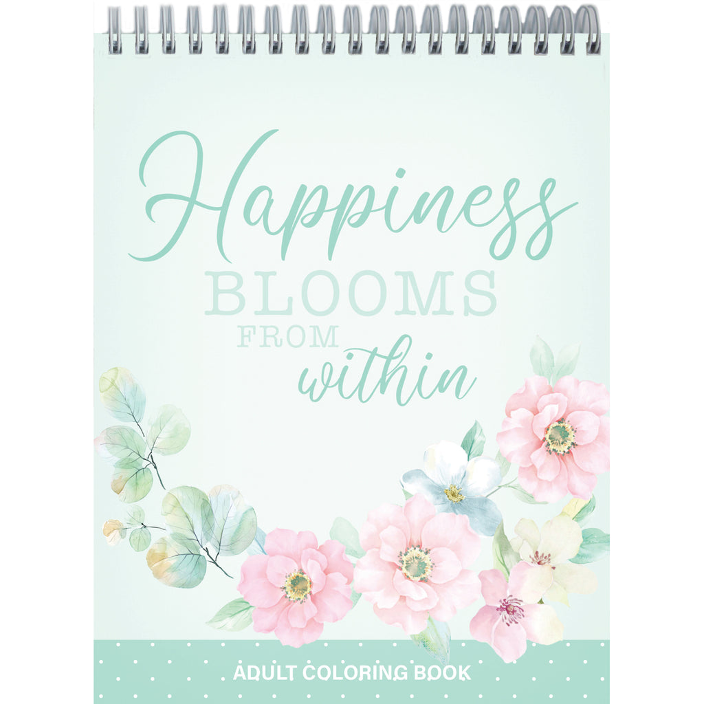 Faith View Creations Happiness Adult Travel Coloring Book 63768 – Good's  Store Online
