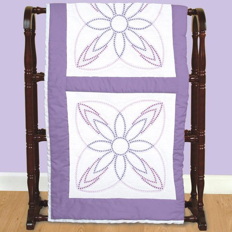 Cross-Stitch Bloom Example Quilt