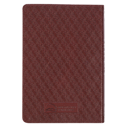 back of Bible