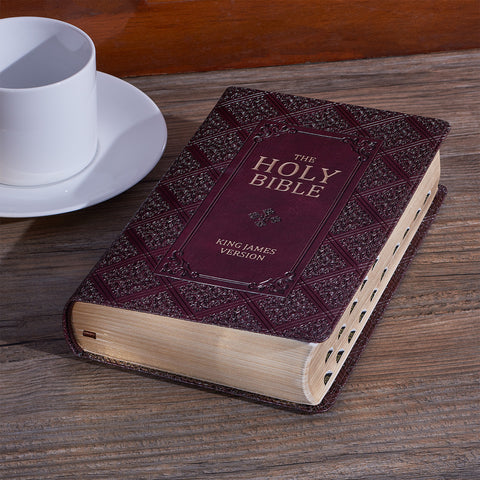 Bible Sitting on Table