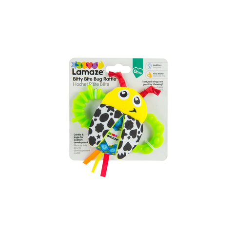 Lamaze Bitty Bite Bug Rattle L27078BT