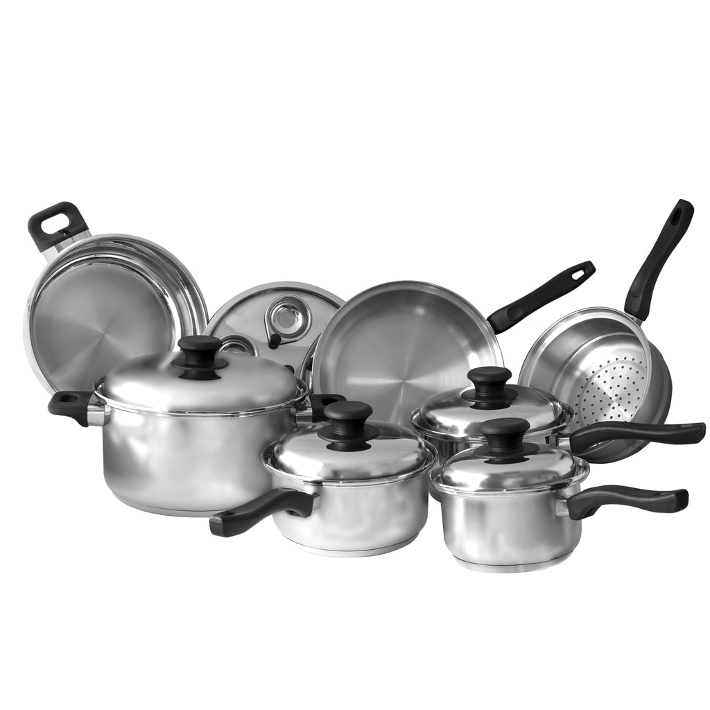 Wholesale Kitchen Cookware Set Induction Pan and Pots 304
