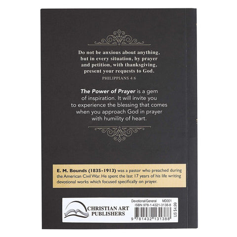 The Power of Prayer Mini Devotional Back Cover