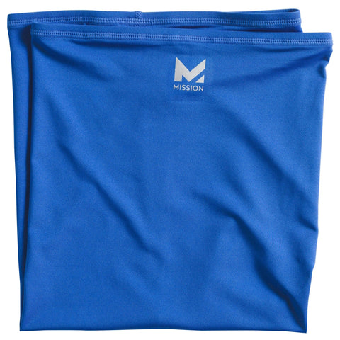 Mission blue cooling neck gaiter