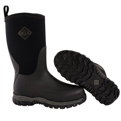 Muck Boots, black.
