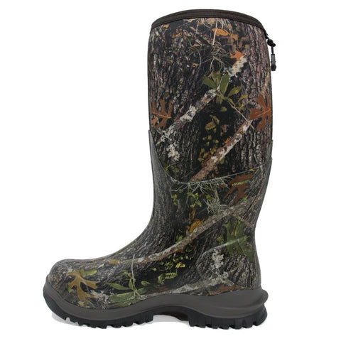 Dryshod men's Shredder MXT Camo Hunting Boot, instep view