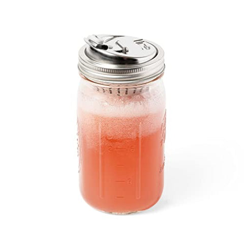 Stainless Steel Wide Mouth Drink Lid 82748 with drink
