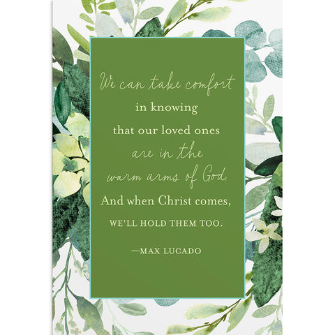 Max Lucado Sympathy 12 Boxed Cards J9180 card 2
