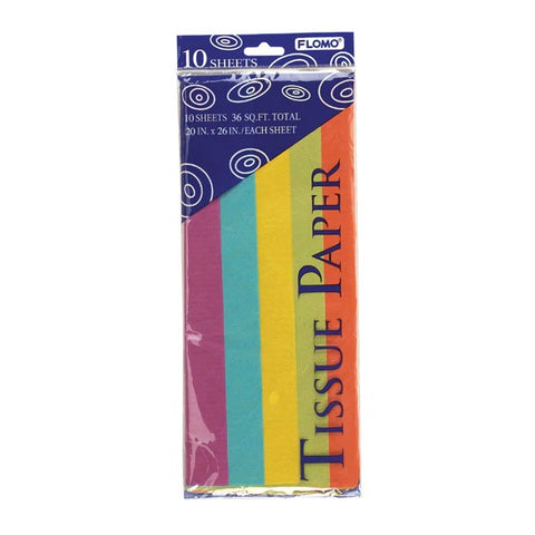 Rainbow Color Solid Tissue Paper TS1293
