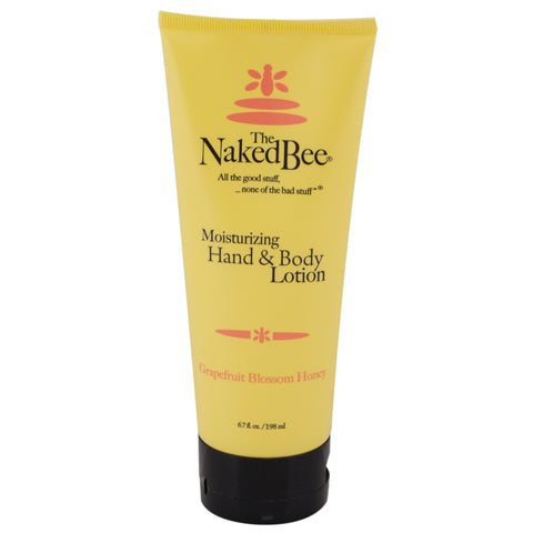 Tube of The Naked Bee Grapefruit Blossom Honey hand & body lotion.