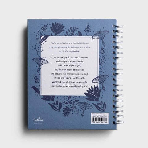 All Things Are Possible Interactive Inspirational Journal J7486