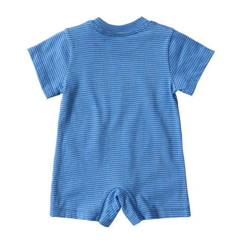 Baby Boy Logo Stripe Romper CM8700