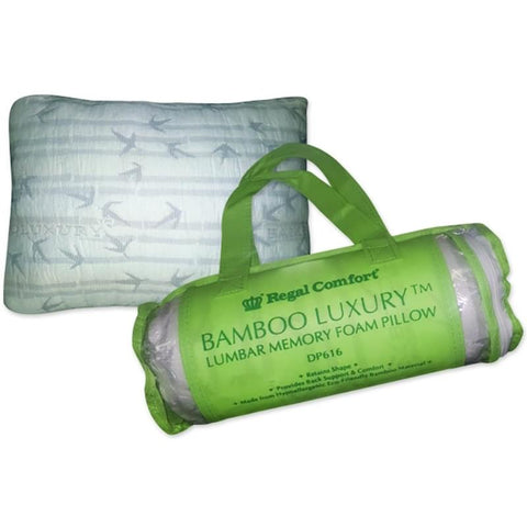 BAMBOO LUMBAR PILLOW with case