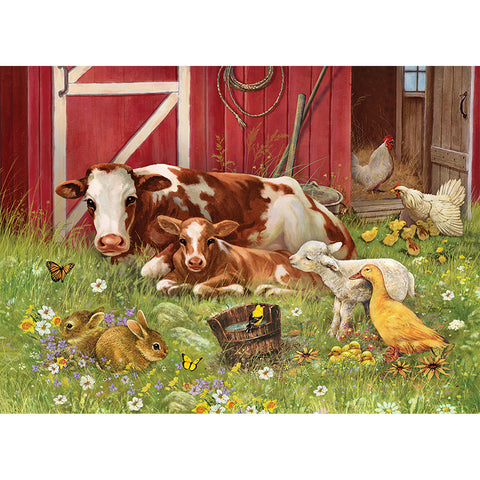 Barnyard Family 35-Piece Tray Puzzle 58899