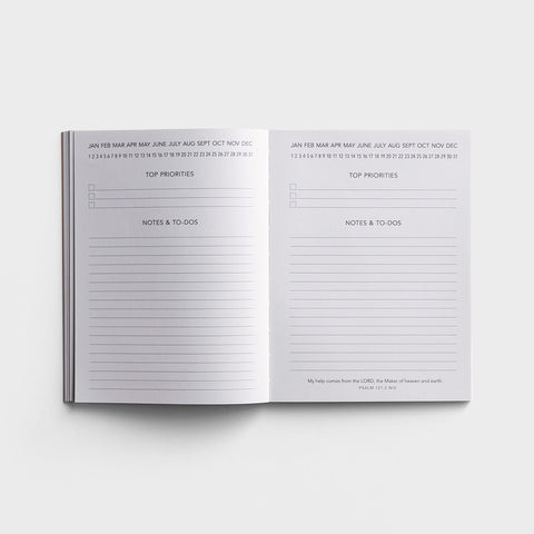 Be Strong and Courageous - 12 Month Undated Planner J8022