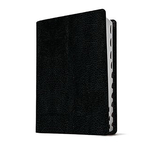 Black Indexed Leatherlike Bible