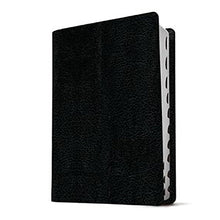 Bonded Leather Indexed Black Bible