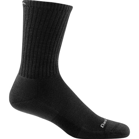 Darn Tough Standard Lightweight Crew Sock in Black