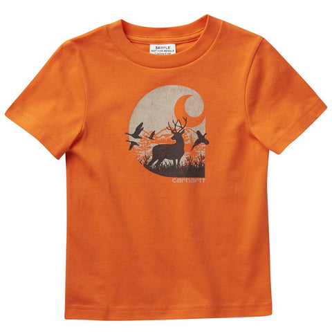 Boy's Short Sleeve Rugged And Tough Tee-Shirt CA6259