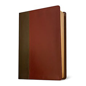 Leatherlike Brown-Mahogany Bible