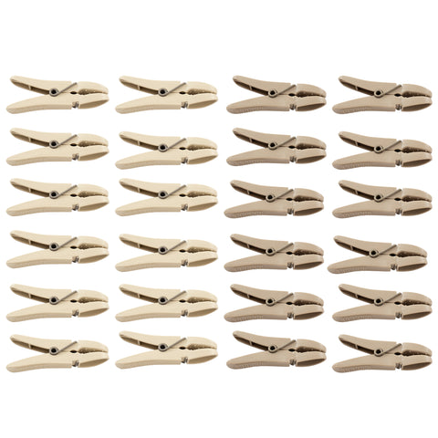 Natural color clothespins