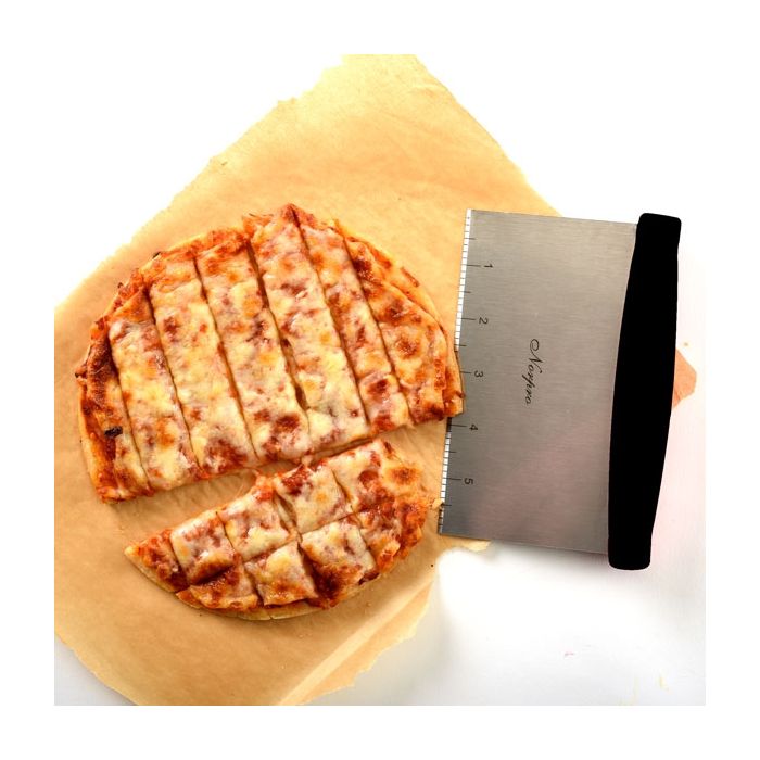 Seven Horse Stainless Steel Pastry Scraper, Dough/Pastry/Bread Bench Scraper/Cutter/Chopper/Pizza Cutter /Stainless Herbal Peeling Machine with
