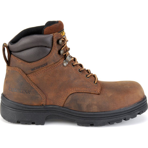 Carolina Waterproof work boot, side view.