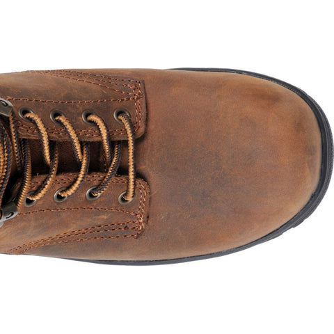 Carolina Waterproof work boot, toe view.