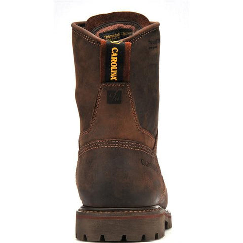 Carolina Shoe back of work boot.