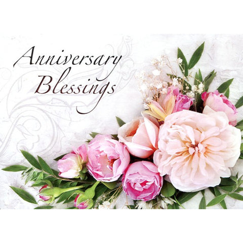 Card 1 Anniversary Fresh Floral