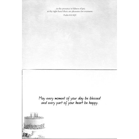 Card 1 Inside Birthday Celebrating You