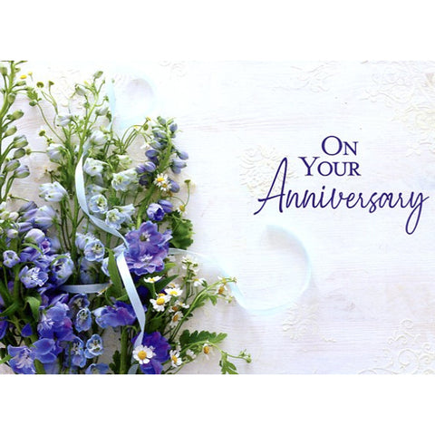 Card 4 Anniversary Fresh Floral
